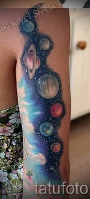 Фото пример тату планеты для статьи про значение татуировки планета — tatufoto.ru — 16