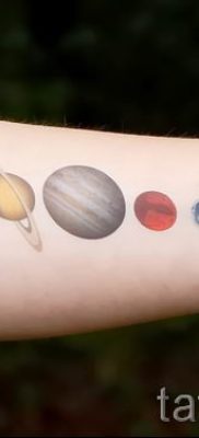 Фото пример тату планеты для статьи про значение татуировки планета — tatufoto.ru — 31