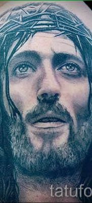 Фото тату Иисуса Христа для статьи про значение татуировки Иисус — tatufoto.ru — 2