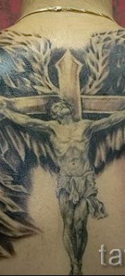 Фото тату Иисуса Христа для статьи про значение татуировки Иисус — tatufoto.ru — 9