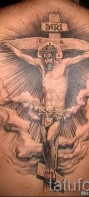 Фото тату Иисуса Христа для статьи про значение татуировки Иисус — tatufoto.ru — 18