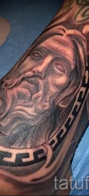 Фото тату Иисуса Христа для статьи про значение татуировки Иисус — tatufoto.ru — 26