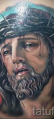 Фото тату Иисуса Христа для статьи про значение татуировки Иисус — tatufoto.ru — 38