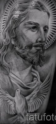 Фото тату Иисуса Христа для статьи про значение татуировки Иисус — tatufoto.ru — 45