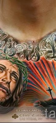 Фото тату Иисуса Христа для статьи про значение татуировки Иисус — tatufoto.ru — 47