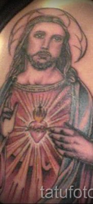 Фото тату Иисуса Христа для статьи про значение татуировки Иисус — tatufoto.ru — 48