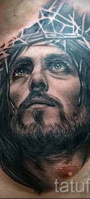 Фото тату Иисуса Христа для статьи про значение татуировки Иисус — tatufoto.ru — 52