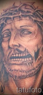 Фото тату Иисуса Христа для статьи про значение татуировки Иисус — tatufoto.ru — 54