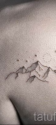 Фото тату горы — для статьи про значение татуировки с рисунком гор — tatufoto.ru — 2