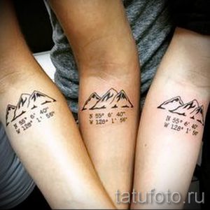 Фото тату горы - для статьи про значение татуировки с рисунком гор - tatufoto.ru - 10