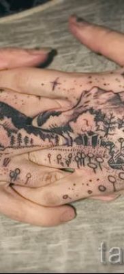 Фото тату горы — для статьи про значение татуировки с рисунком гор — tatufoto.ru — 21