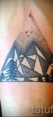 Фото тату горы — для статьи про значение татуировки с рисунком гор — tatufoto.ru — 22