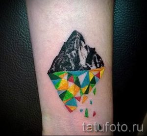 Фото тату горы - для статьи про значение татуировки с рисунком гор - tatufoto.ru - 24