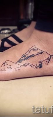 Фото тату горы — для статьи про значение татуировки с рисунком гор — tatufoto.ru — 30