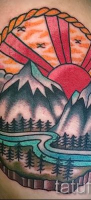 Фото тату горы — для статьи про значение татуировки с рисунком гор — tatufoto.ru — 31