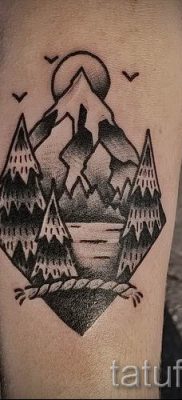 Фото тату горы — для статьи про значение татуировки с рисунком гор — tatufoto.ru — 37