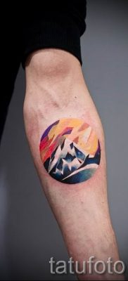 Фото тату горы — для статьи про значение татуировки с рисунком гор — tatufoto.ru — 40