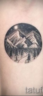 Фото тату горы — для статьи про значение татуировки с рисунком гор — tatufoto.ru — 43