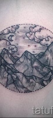Фото тату горы — для статьи про значение татуировки с рисунком гор — tatufoto.ru — 49