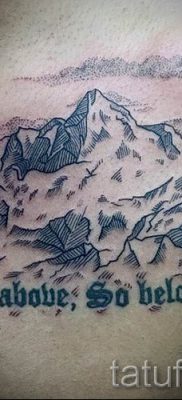 Фото тату горы — для статьи про значение татуировки с рисунком гор — tatufoto.ru — 51