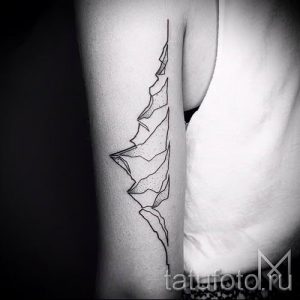 Фото тату горы - для статьи про значение татуировки с рисунком гор - tatufoto.ru - 52