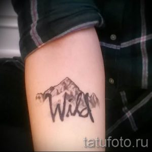 Фото тату горы - для статьи про значение татуировки с рисунком гор - tatufoto.ru - 56