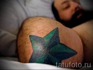 Фото тату звезды на локтях для статьи про значение рисунка татуировки - tatufoto.ru - 21