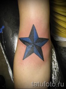 Фото тату звезды на локтях для статьи про значение рисунка татуировки - tatufoto.ru - 26