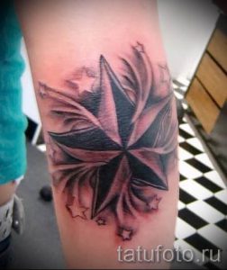 Фото тату звезды на локтях для статьи про значение рисунка татуировки - tatufoto.ru - 29