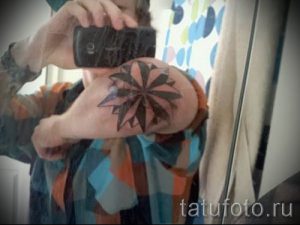 Фото тату звезды на локтях для статьи про значение рисунка татуировки - tatufoto.ru - 31