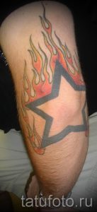 Фото тату звезды на локтях для статьи про значение рисунка татуировки - tatufoto.ru - 42