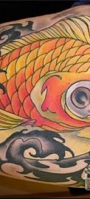 Фото тату золотая рыбка для статьи про значение рисунка татуировки — tatufoto.ru — 34