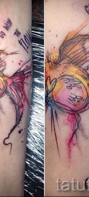 Фото тату золотая рыбка для статьи про значение рисунка татуировки — tatufoto.ru — 44
