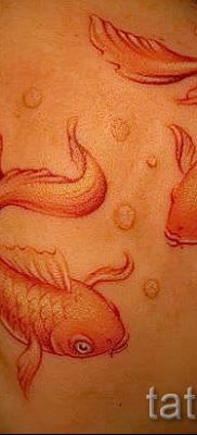 Фото тату золотая рыбка для статьи про значение рисунка татуировки — tatufoto.ru — 54