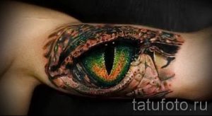 Фото тату крокодил для статьи про значение татуировки крокодил - tatufoto.ru - 1