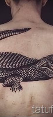 Фото тату крокодил для статьи про значение татуировки крокодил — tatufoto.ru — 2