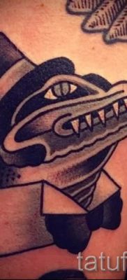 Фото тату крокодил для статьи про значение татуировки крокодил — tatufoto.ru — 16