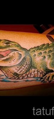Фото тату крокодил для статьи про значение татуировки крокодил — tatufoto.ru — 18
