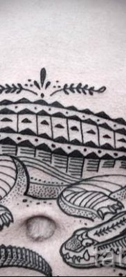 Фото тату крокодил для статьи про значение татуировки крокодил — tatufoto.ru — 21
