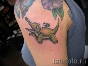 Фото тату крокодил для статьи про значение татуировки крокодил - tatufoto.ru - 22