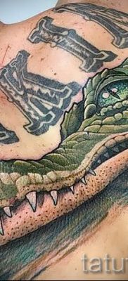 Фото тату крокодил для статьи про значение татуировки крокодил — tatufoto.ru — 24