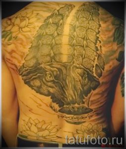 Фото тату крокодил для статьи про значение татуировки крокодил - tatufoto.ru - 25