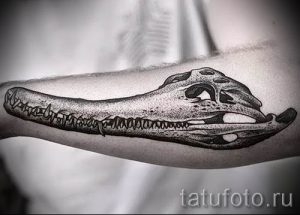 Фото тату крокодил для статьи про значение татуировки крокодил - tatufoto.ru - 28