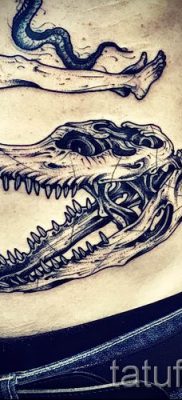 Фото тату крокодил для статьи про значение татуировки крокодил — tatufoto.ru — 29