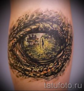 Фото тату крокодил для статьи про значение татуировки крокодил - tatufoto.ru - 34