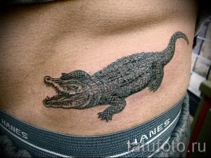 Фото тату крокодил для статьи про значение татуировки крокодил - tatufoto.ru - 35