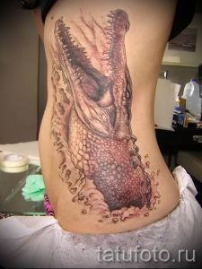 Фото тату крокодил для статьи про значение татуировки крокодил - tatufoto.ru - 38