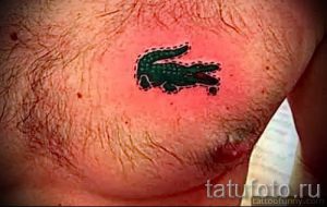 Фото тату крокодил для статьи про значение татуировки крокодил - tatufoto.ru - 43