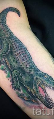 Фото тату крокодил для статьи про значение татуировки крокодил — tatufoto.ru — 51
