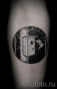Фото тату круг для статьи про значение татуировки с кругом - tatufoto.ru - 10